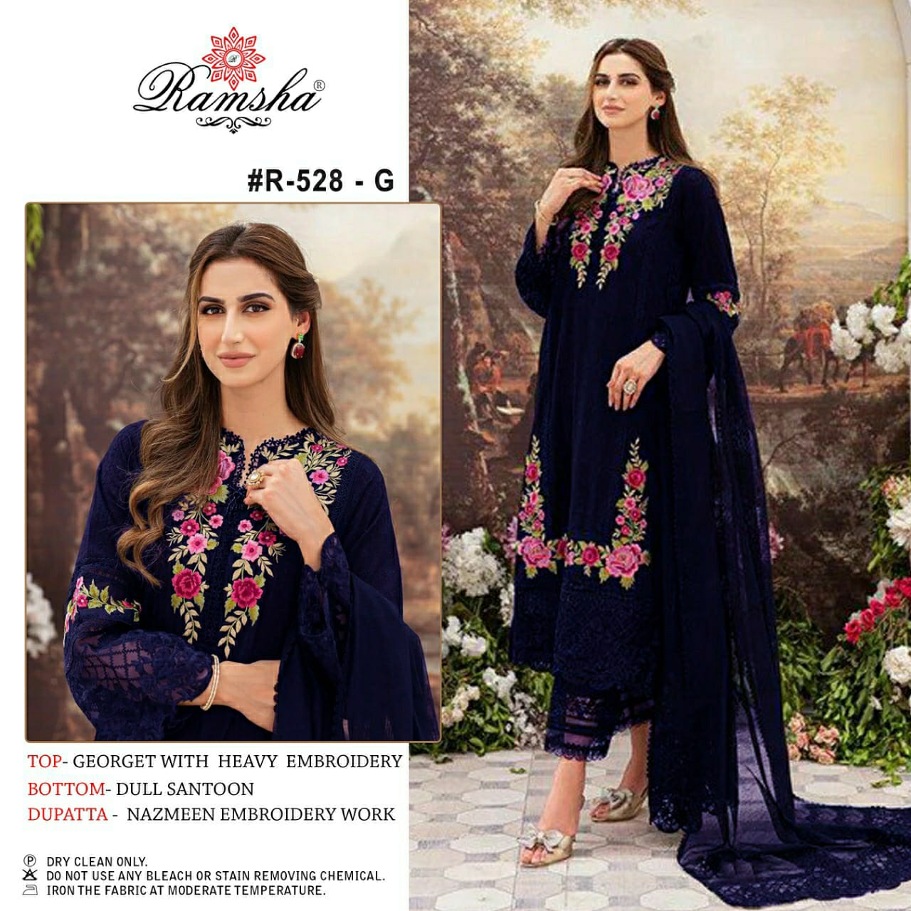 R 528 nx By Ramsha Colors Pakistani Suits Catalog